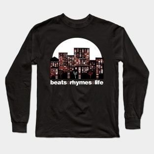 beats, rhymes, life Long Sleeve T-Shirt